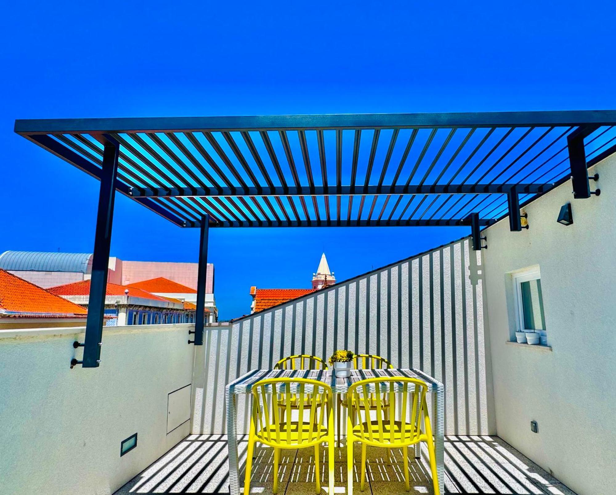 Central Tiled Apartment Aveiro Kültér fotó